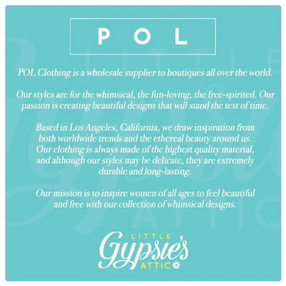 POL Rainbow Forest Sunshine Poncho Top - Picture 10 of 10